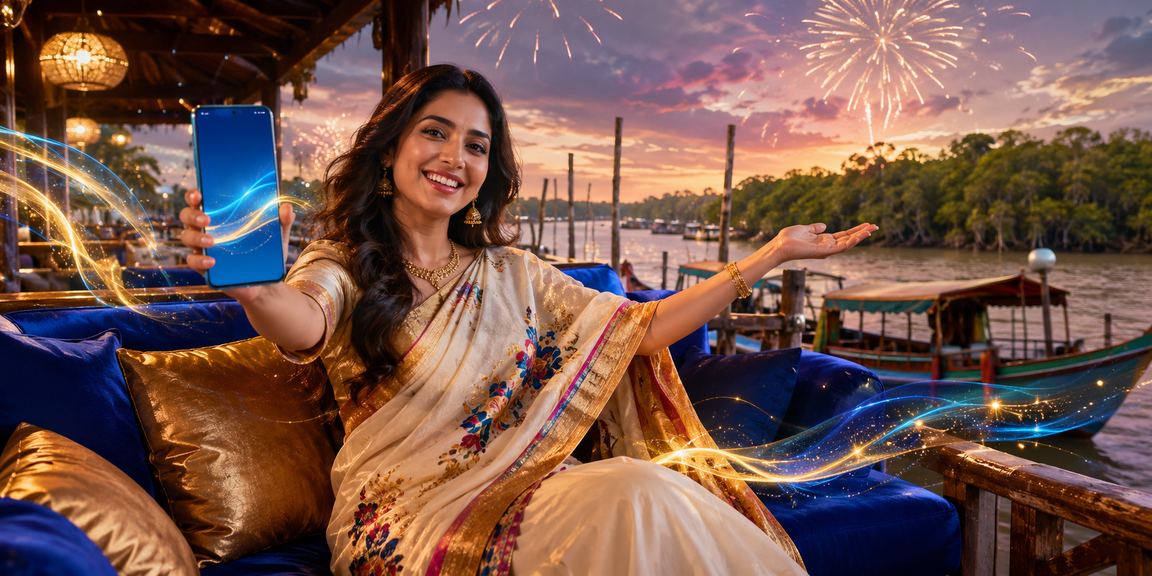 বাংলাদেশে পয়লা বৈশাখ উপলক্ষে পেমেন্ট জমার দৃশ্য